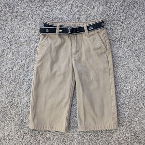 Janie And Jack baby boys khaki pants w/ Belt